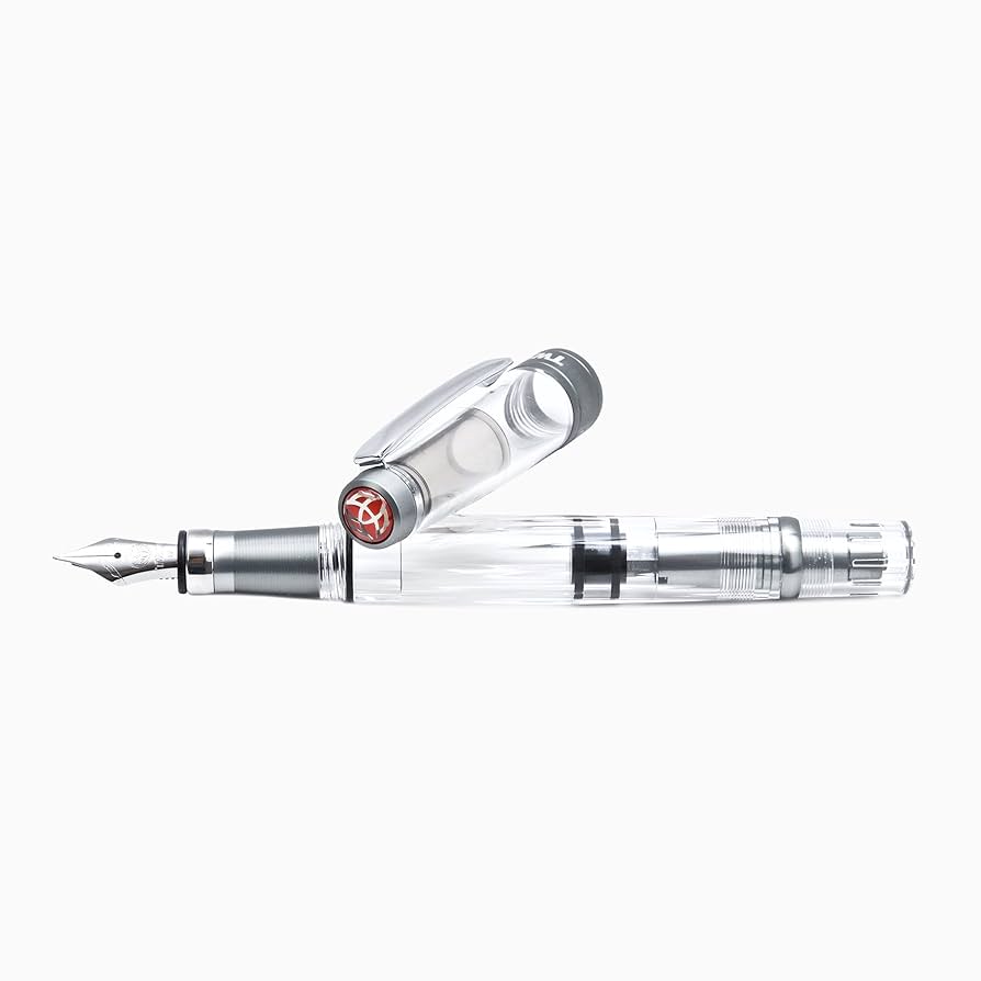 Amazon.com : TWSBI Diamond 580ALR Nickel Gray Fountain Pen
